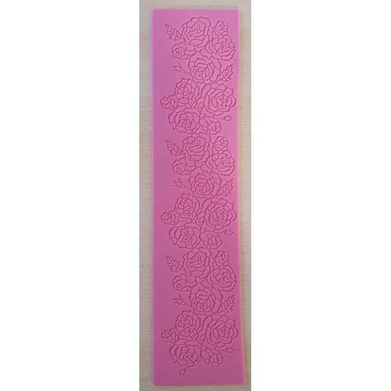 Dekormatte Silikon Rosen
