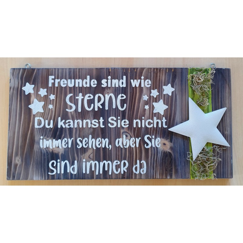 Schild Freunde....
