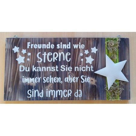Schild Freunde....