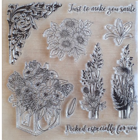 Clear Stamps Blume