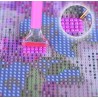 3D Pixel Bild Leopard
