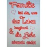 Schablone Familie ist da.....