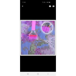 3D Pixel Bild Pferd