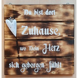 Schild Zeit....