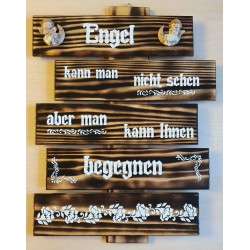 Schild Engel...