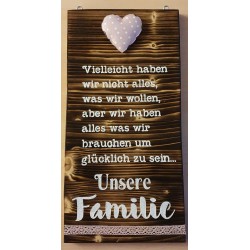 Schild Vielleicht...