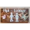 Schild Pipi Lounge