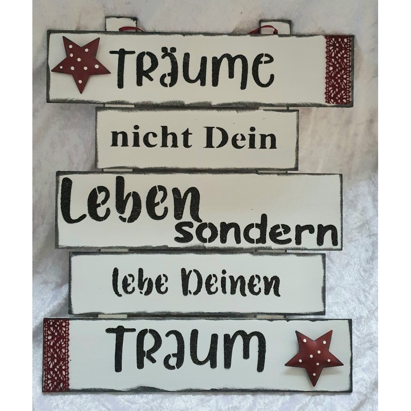 Schild Träume....
