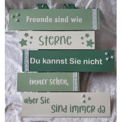 Schild Freunde...