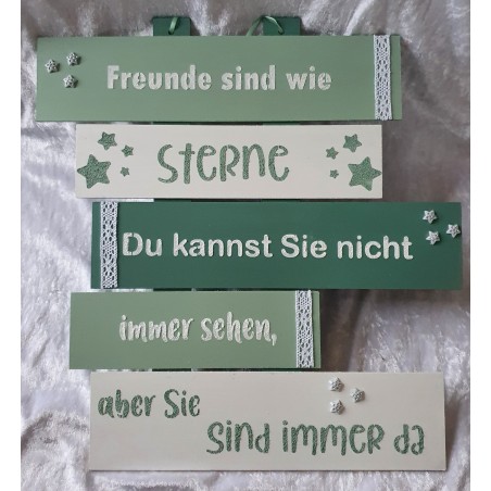 Schild Freunde...