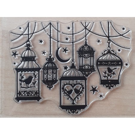 Clear Stamps Vogelkäfig
