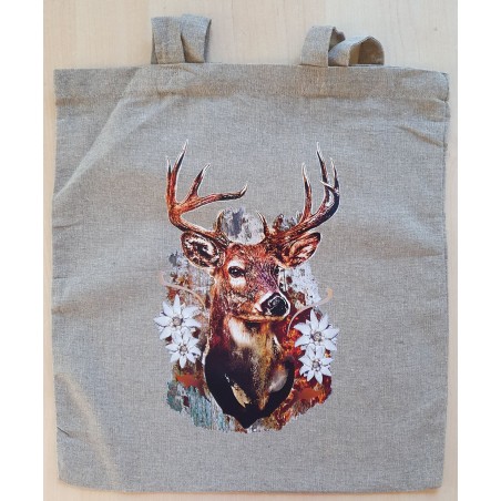 Baumwoll Tasche Hirsch