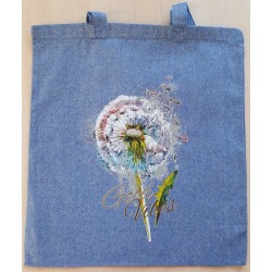 Baumwoll Tasche Pusteblume
