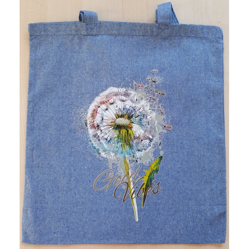 Baumwoll Tasche Pusteblume