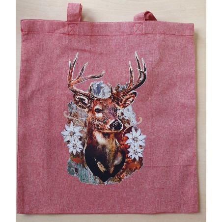 Baumwoll Tasche Hirsch