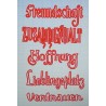Schablone verschiedene Wörter 2