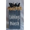 Teelicht Halter Liäblings Mänsch