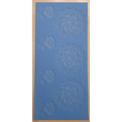 Dekormatte Silikon Rosen