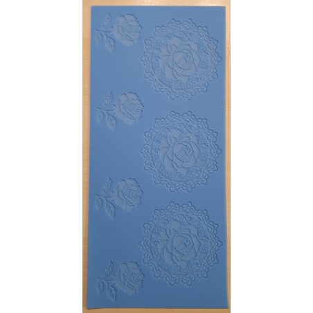 Dekormatte Silikon Rosen