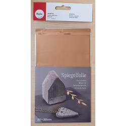Spiegelfolie kupfer