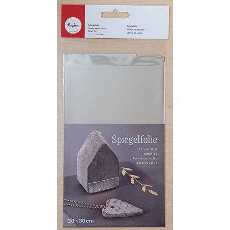 Spiegelfolie silber