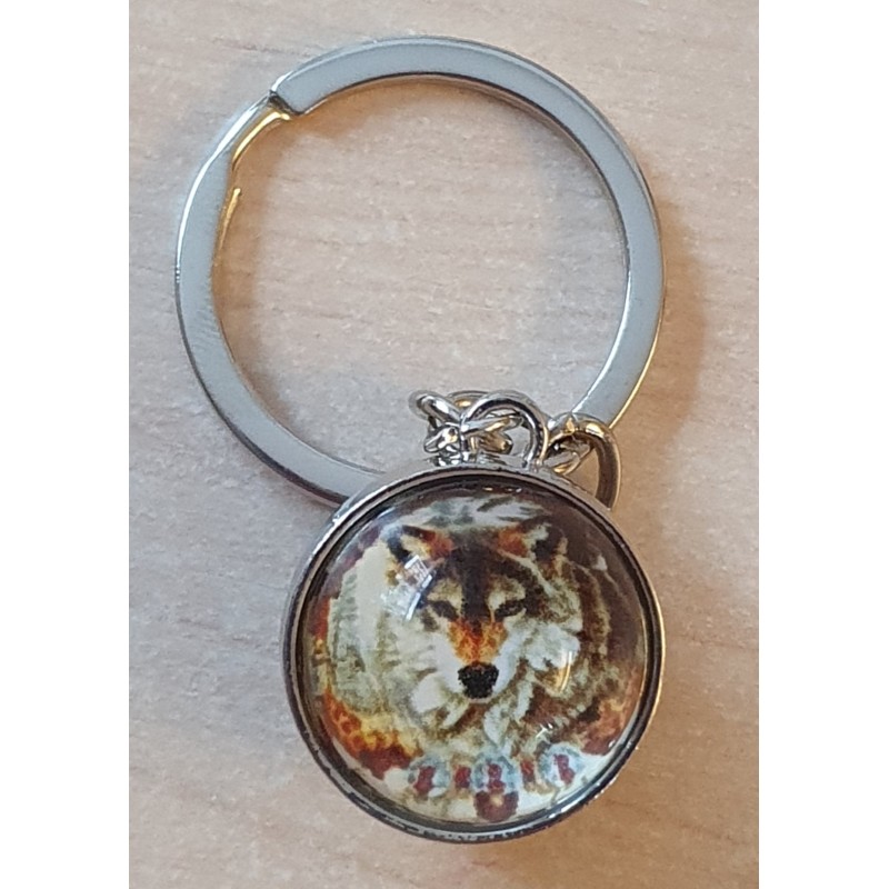 Schlüsselanhänger Wolf