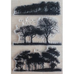 Clear Stamps Bäume