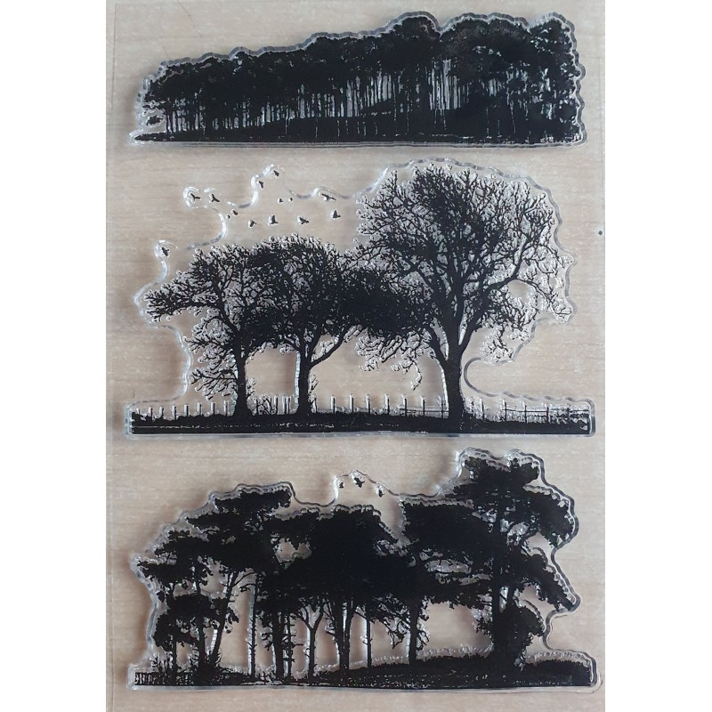 Clear Stamps Bäume