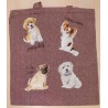 Baumwoll Tasche Hunde