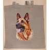 Baumwoll Tasche Schäferhund