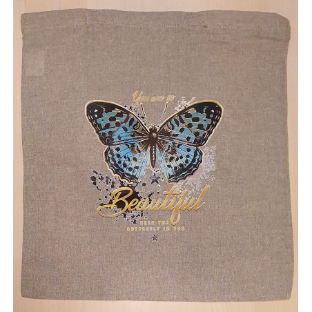 Baumwoll Tasche Schmetterling