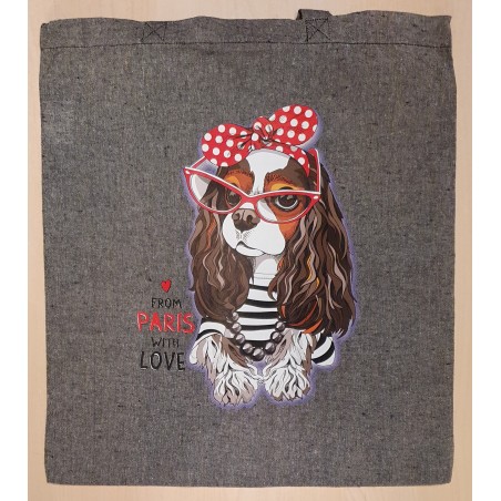 Baumwoll Tasche Hund