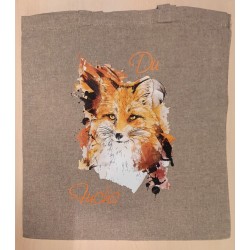 Baumwoll Tasche Fuchs