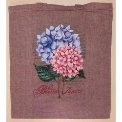 Baumwoll Tasche Hortensien