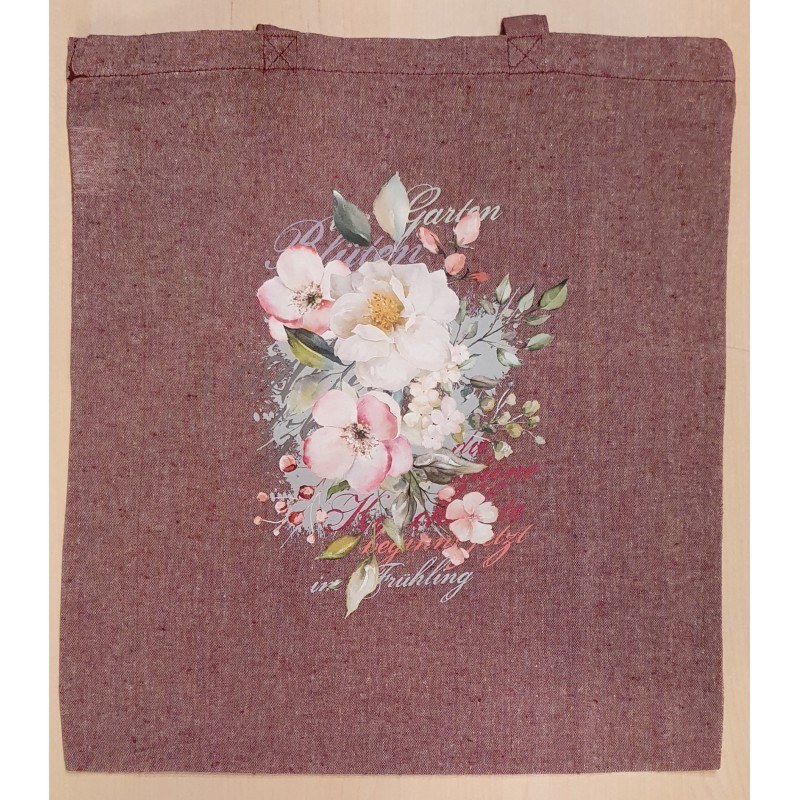 Baumwoll Tasche Blumen