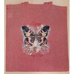 Baumwoll Tasche Schmetterling