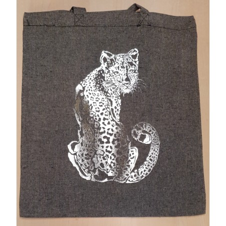 Baumwoll Tasche Leopard