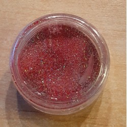 Embossing Pulver rot glitzer
