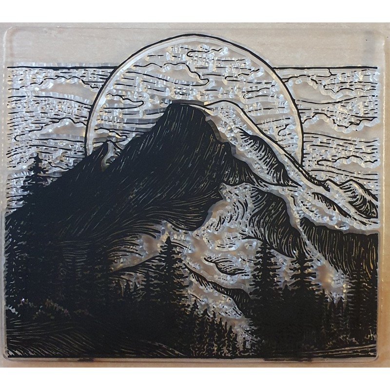 Clear Stamps Berg/Sonne