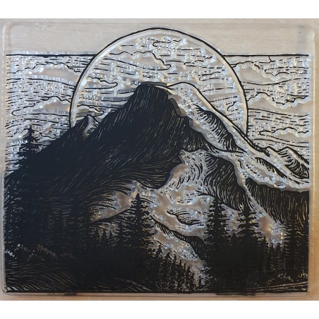 Clear Stamps Berg/Sonne