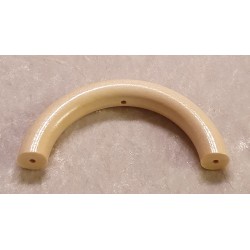 Halbring mit 5 Bohrungen 3mm natur