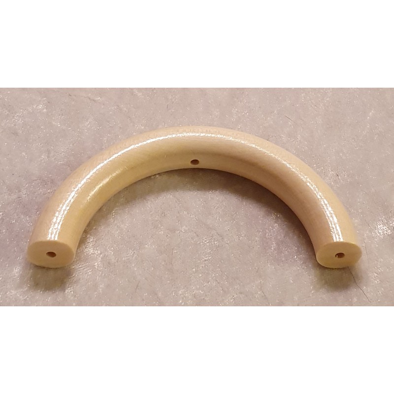 Halbring mit 5 Bohrungen 3mm natur