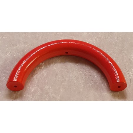 Halbring mit 5 Bohrungen 3mm hellrot