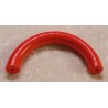 Halbring mit 5 Bohrungen 3mm hellrot