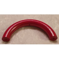 Halbring mit 5 Bohrungen 3mm rot