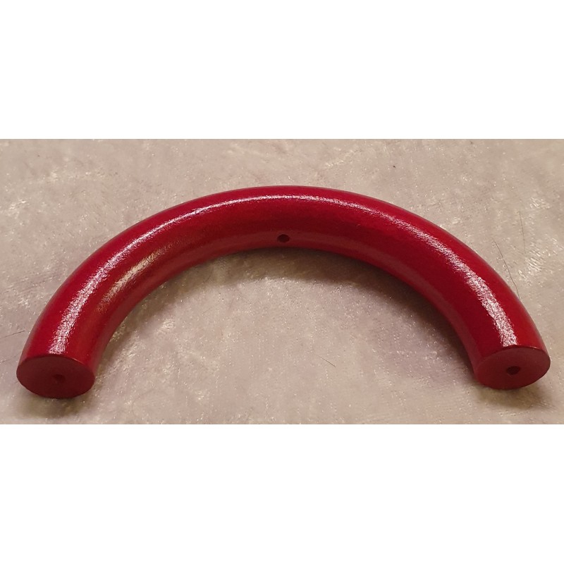 Halbring mit 5 Bohrungen 3mm rot