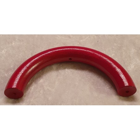 Halbring mit 5 Bohrungen 3mm rot