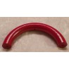 Halbring mit 5 Bohrungen 3mm rot