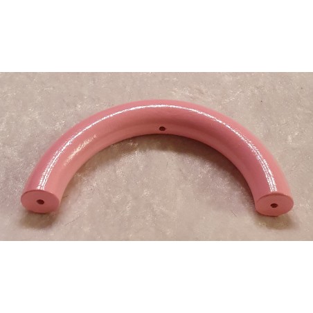 Halbring mit 5 Bohrungen 3mm rosa