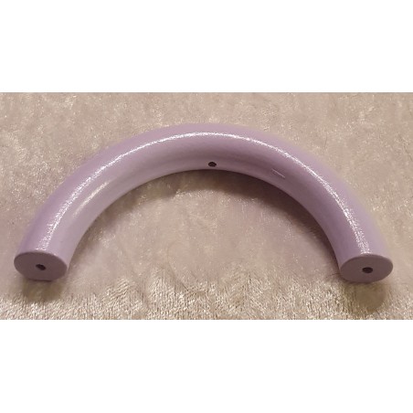 Halbring mit 5 Bohrungen 3mm flieder